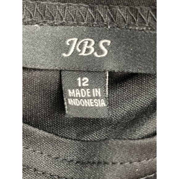 JBS Black Slip Dress Size 12‎ Trendy Lightweight - Picture 4 of 7